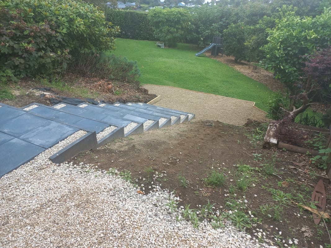 Landscaping project by Tracktion Earthworks