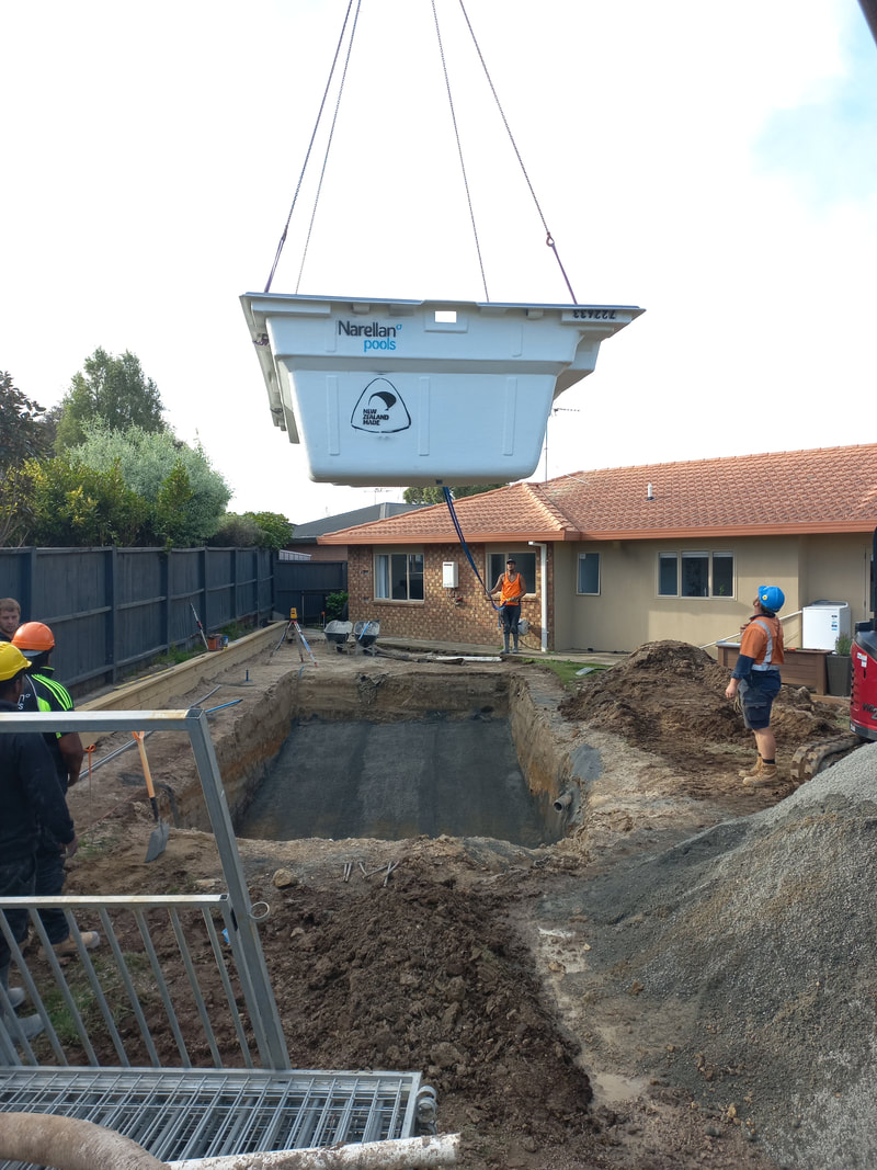 Site tidy and levelled at completion