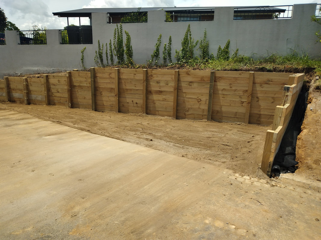Retaining Walls — Tracktion Earthworks project
